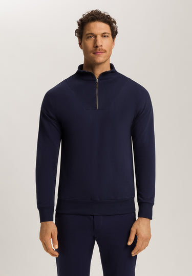 Natural Living Organic Cotton French Terry Sweatshirt | Deep Navy 75775-1610